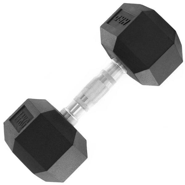 Beltor HRD System Line Hex valurautainen kumipaino 14kg