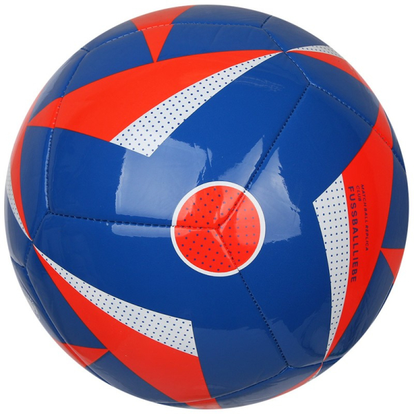 Adidas Euro24 jalkapallo, koko 5, väri sininen-punainen-valkoinen.