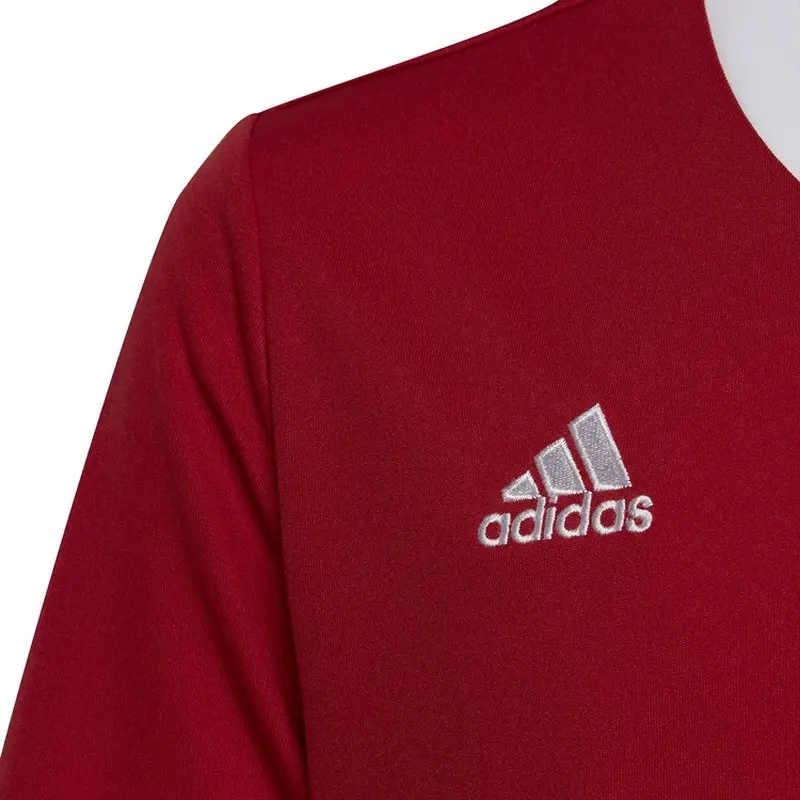 Adidas Entrada T-paita, 22JSY, väri punainen.