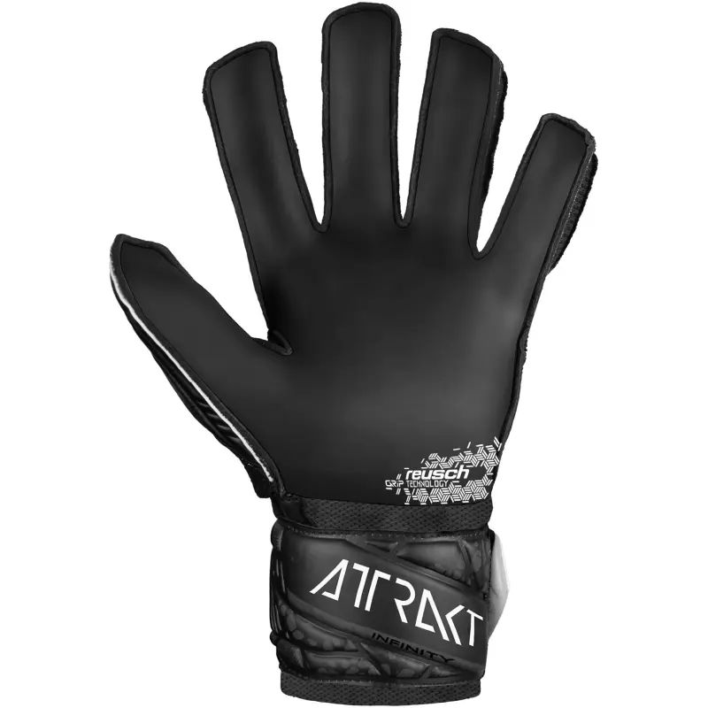 Reusch Attrakt Infinity Junior maalivahtikäsineet, musta