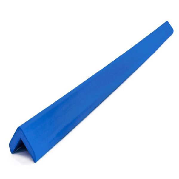 Kulmien suojapuskuri. Muoto L. Mitat 1000mm, 50x50mm. Kulmien suojapuskuri. Muoto L. Mitat 1000mm, 50x50mm.