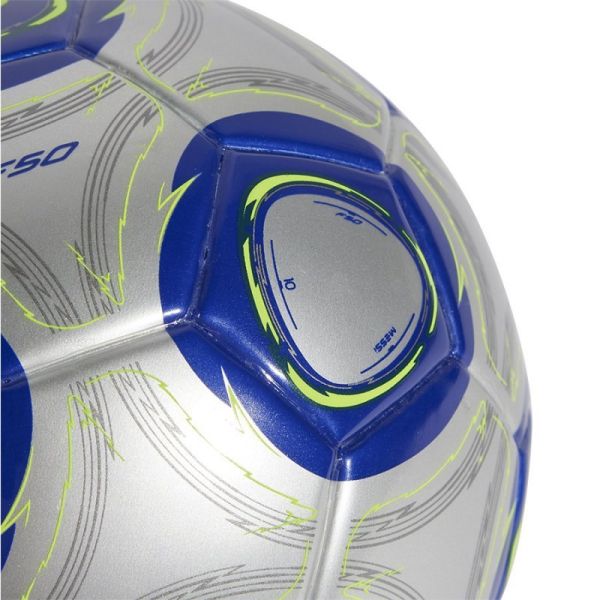 Adidas Messi F50 jalkapallo, minikoko, harmaa-sininen-kreikkalainen väri