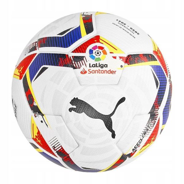 Puma Accelerate Mini jalkapallo, koko 1, väri punainen-valkoinen-sininen. Puma Accelerate Mini jalkapallo, koko 1, väri punainen-valkoinen-sininen.